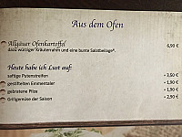 Lehners Wirtshaus Pforzheim menu