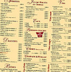 Pizzeria La Tosca menu