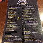 Kenny's T-road Tavern menu