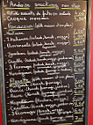 La Caz'amis menu