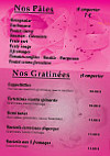 L'endroit menu