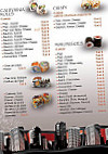 Cosmo Sushi menu