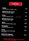 Mc Dilan menu