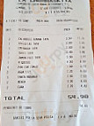 La Churraskita menu