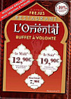 L'orientale menu