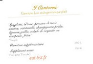 Al Dente menu