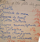 Les P'tits Plats Des Gônes menu