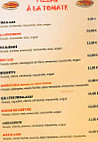 Pizza Go menu