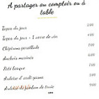 La Cidrerie Luzienne menu