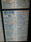 Gran Bahia menu