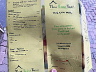 Thai Lime Twist menu