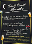 Chapmans Brewing Company menu