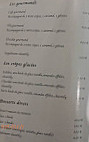 Chez La Bretonne menu