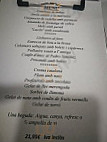 Ca La Nuri menu