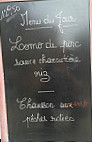 L'entracte menu