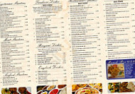 Bay Leaf Lounge menu