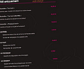 Le Pont Saint Etienne menu