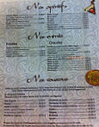 La Tente Kasba menu