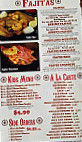 El Charrito menu