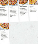 Pizza Hut menu