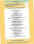 The Rendezvous menu