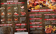 Crazy Seafood Cajun Seafood And menu