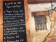 Brasserie Le Saint Vincent menu