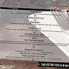 Cerrato's Pastry Shop menu