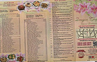 Dragon Chef menu