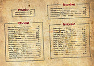 La Chaumière Du Télégraphe menu