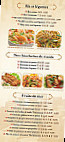 La Baie De Hong Kong menu