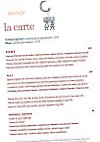 Aux Enfants Gâtés menu