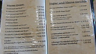 Bergstüble menu