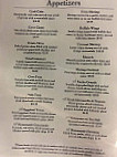 The Cove menu