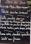 L'addition menu