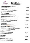 La Taverne menu