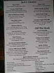 Jack's Family menu