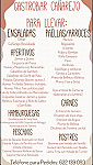 Gastro Canarejo menu