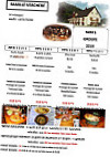 Auberge Kebespré menu