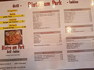 Bistro Am Park menu