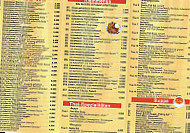 Hong Kong menu