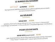 Fun Burger Obernai menu