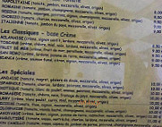 Célia menu