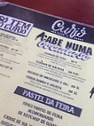 Curió menu