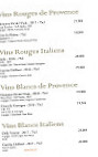 L'antico Mulino menu