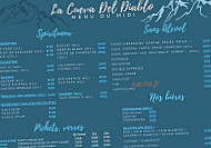 La Cueva Del Diablo menu