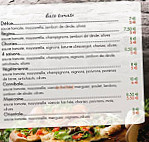 Salam Pizza menu