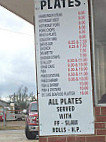 Dixie Drive-in menu