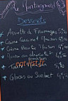 Le Montagnard menu