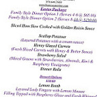 Bianco's Catering menu